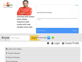 'vahrehvah.com' screenshot