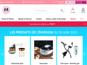 'm6boutique.com' screenshot