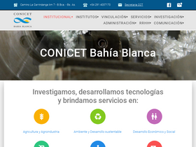 'criba.edu.ar' screenshot