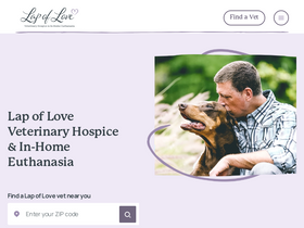 'lapoflove.com' screenshot