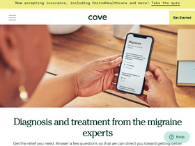 'withcove.com' screenshot