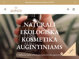 alwaysyourfriendbaltic.com homepage screenshot