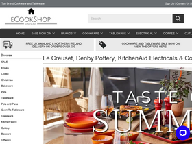 'ecookshop.co.uk' screenshot