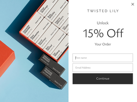 'twistedlily.com' screenshot