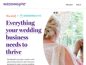 'theknotpro.com' screenshot