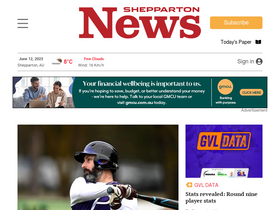 'sheppnews.com.au' screenshot