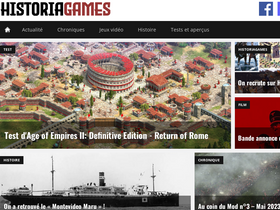 'histogames.com' screenshot