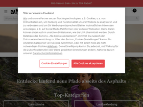 'campz.at' screenshot