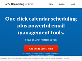 'boomeranggmail.com' screenshot