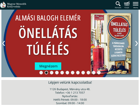 'magyarmenedek.com' screenshot
