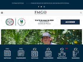 'fmg.org.mx' screenshot
