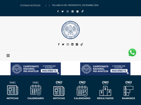 'fmg.org.mx' screenshot