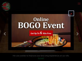 'ichiranusa.com' screenshot