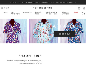 tobi2moodring website screenshot