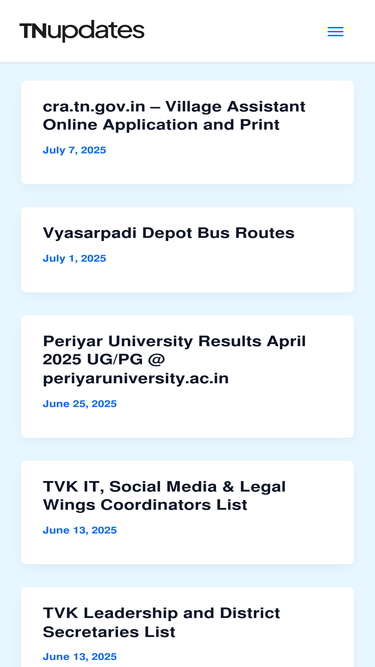 tnupdates.com