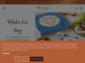 'thorntons.com' screenshot