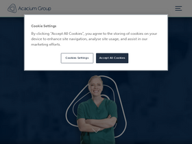 'acaciumgroup.com' screenshot