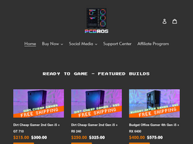 'pcbros.tech' screenshot