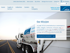 'praxair.com' screenshot