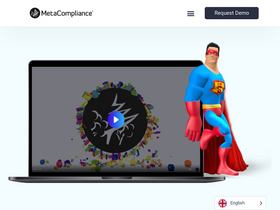 'metacompliance.com' screenshot