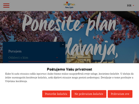 'croatia.hr' screenshot