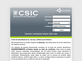 webmail.csic.es