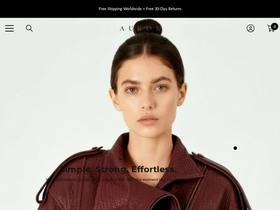 auroxthelabel.com homepage screenshot