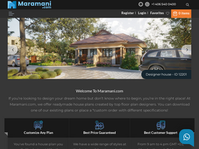 'maramani.com' screenshot