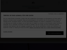 'quiksilver.de' screenshot