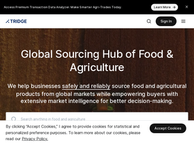 'tridge.com' screenshot