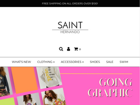 saint-boutique.com homepage screenshot