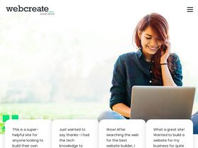 'webcreate.io' screenshot