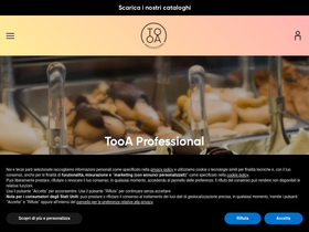 tooaprofessional.com homepage screenshot