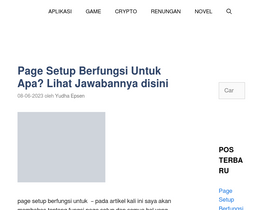 'belajarbersamayudha.com' screenshot