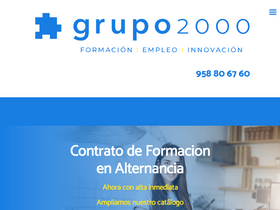 'grupo2000.es' screenshot
