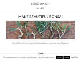'bonsaitonight.com' screenshot