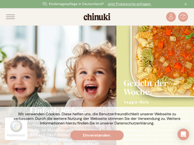 chinuki.de homepage screenshot