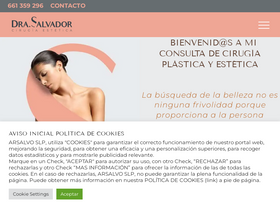 'doctorasalvador.com' screenshot
