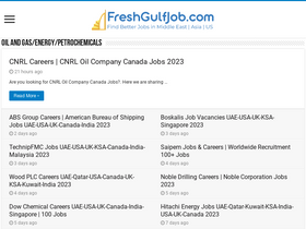 'freshgulfjob.com' screenshot