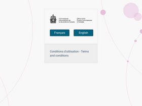 'priv.gc.ca' screenshot