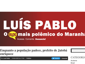 'luispablo.com.br' screenshot