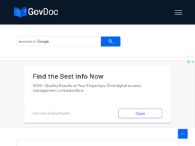 'govdoc.lk' screenshot