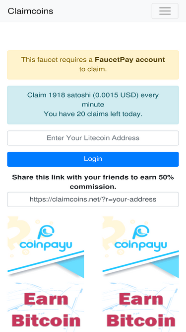 claimcoins.net