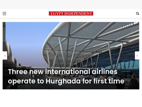 'egyptindependent.com' screenshot
