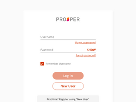 'prospercards.com' screenshot