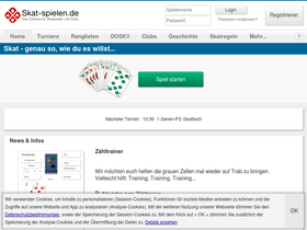 'skat-spielen.de' screenshot