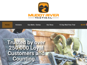'muddyrivertactical.com' screenshot