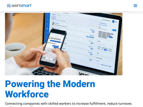 'shiftsmart.com' screenshot