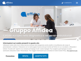 'affidea.it' screenshot