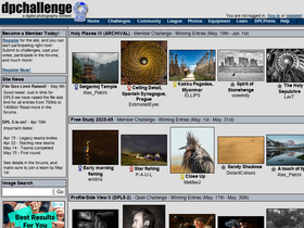 'dpchallenge.com' screenshot